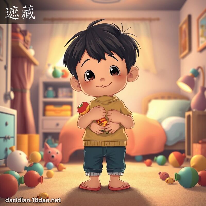 遮藏 - 国语大辞典配图