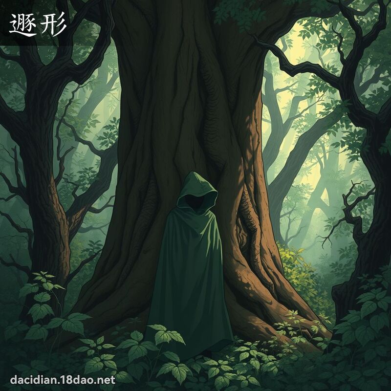 遯形 - 國語大辭典配圖