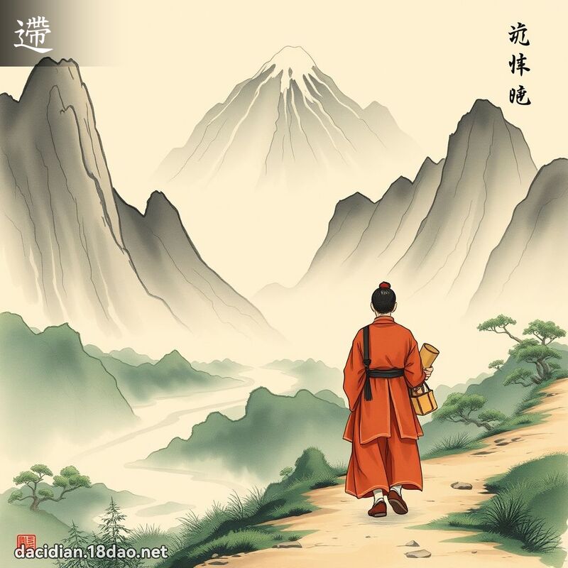 遰 - 国语大辞典配图