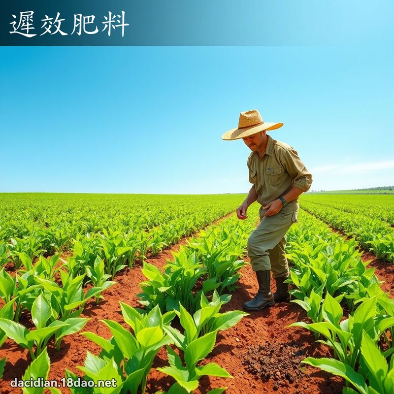 迟效肥料 - 国语大辞典配图