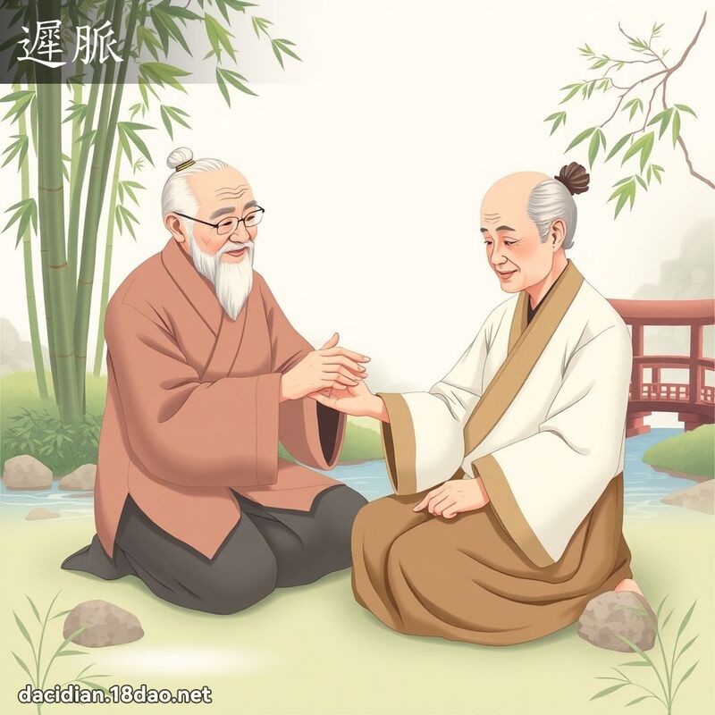 遲脈 - 國語大辭典配圖