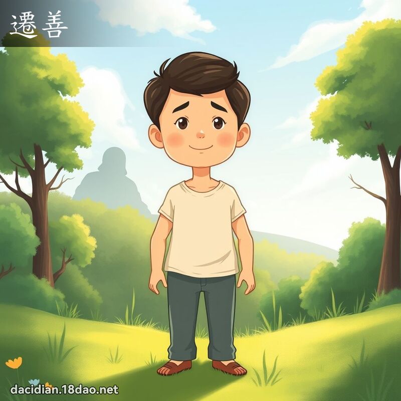 遷善 - 國語大辭典配圖