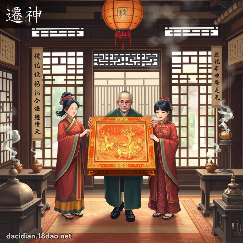 迁神 - 国语大辞典配图