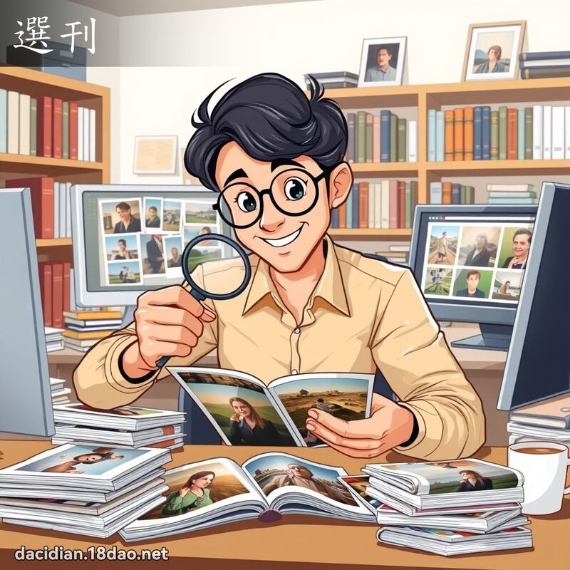 選刊 - 國語大辭典配圖