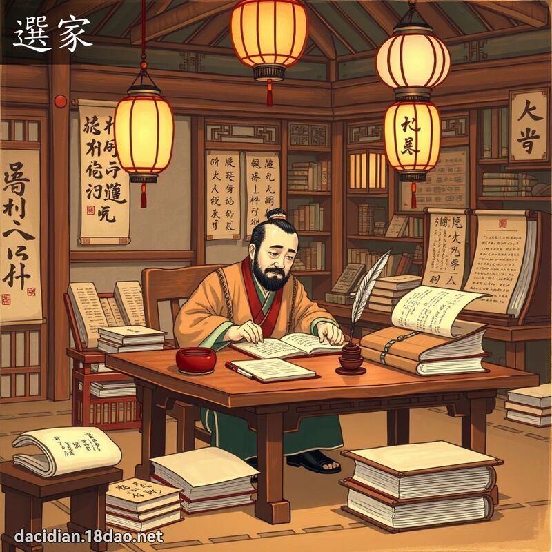 選家 - 國語大辭典配圖