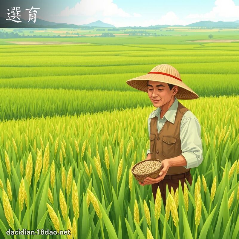 选育 - 国语大辞典配图