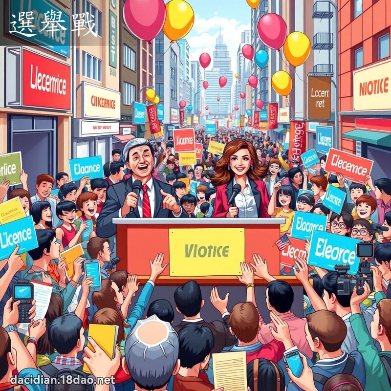 选举战 - 国语大辞典配图