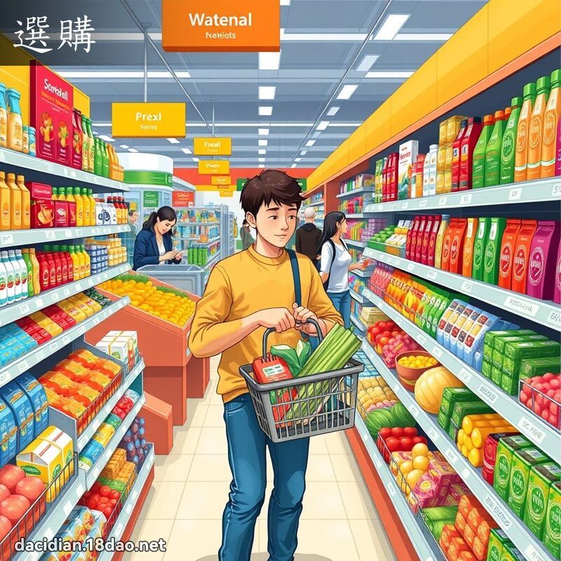 选购 - 国语大辞典配图