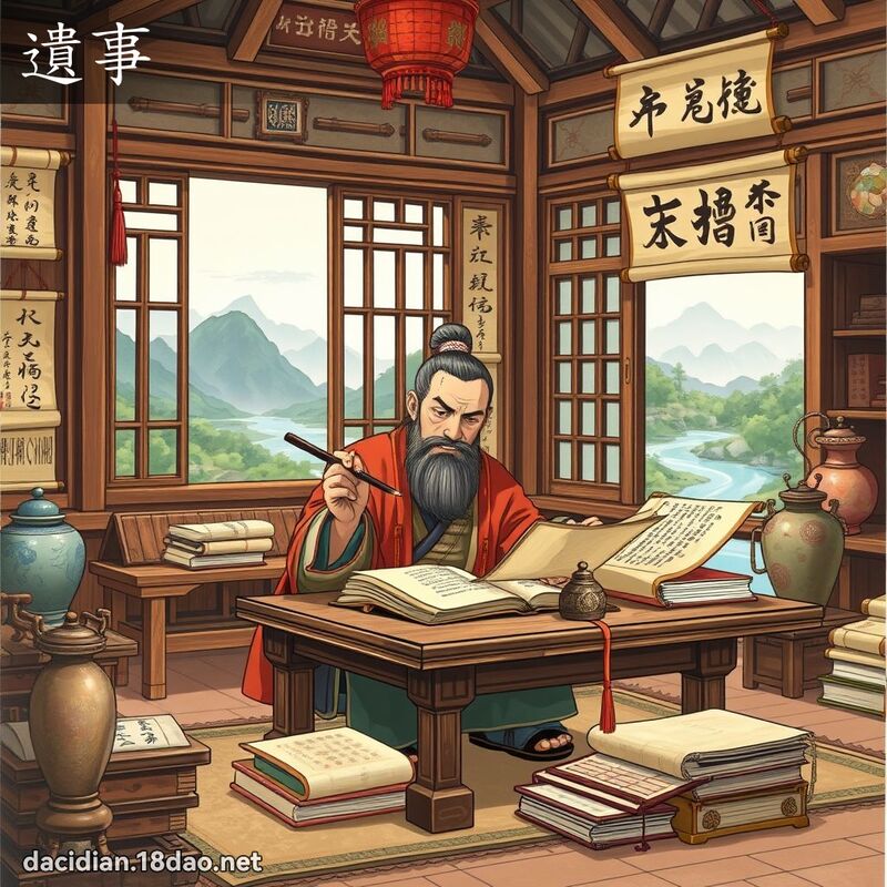 遺事 - 國語大辭典配圖