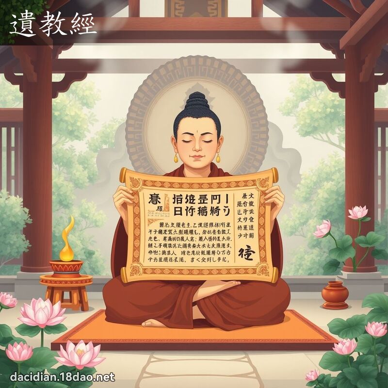遗教经 - 国语大辞典配图