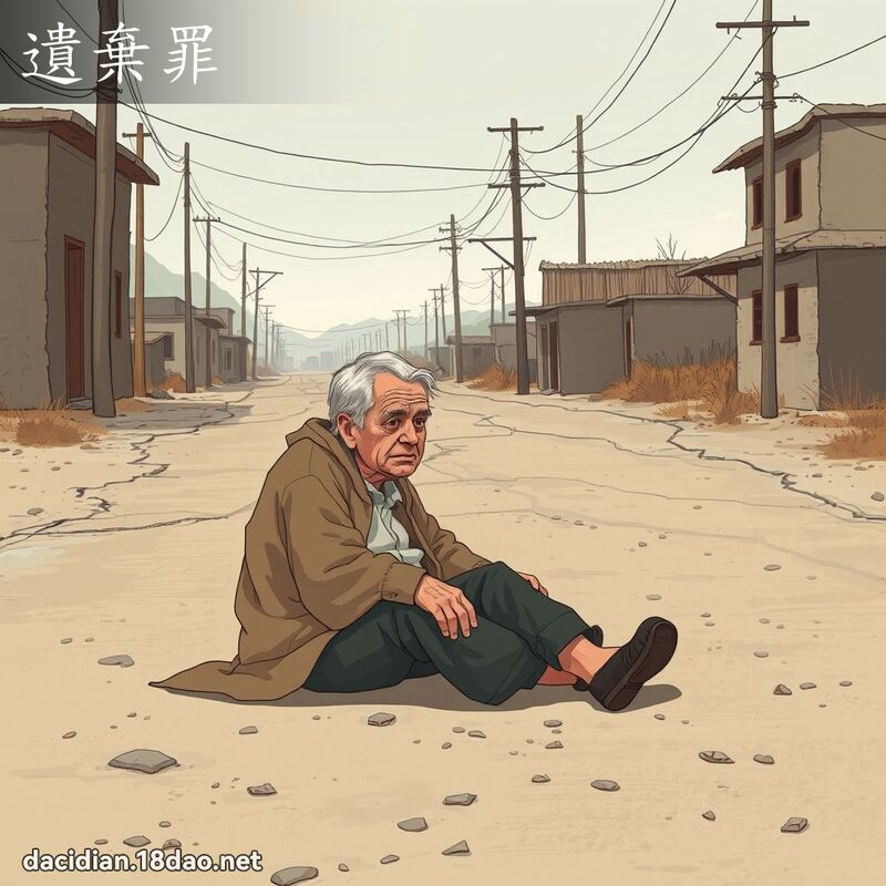 遺棄罪 - 國語大辭典配圖