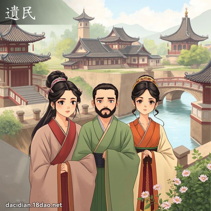 遗民 - 国语大辞典配图