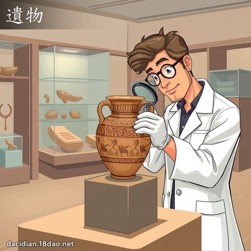 遗物 - 国语大辞典配图