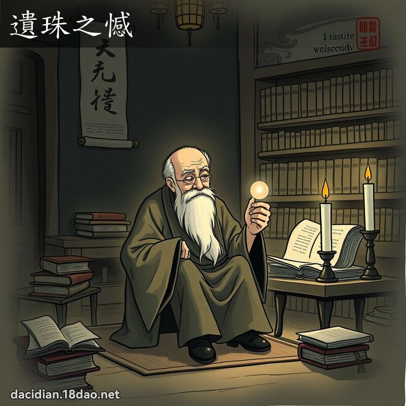 遗珠之憾 - 国语大辞典配图