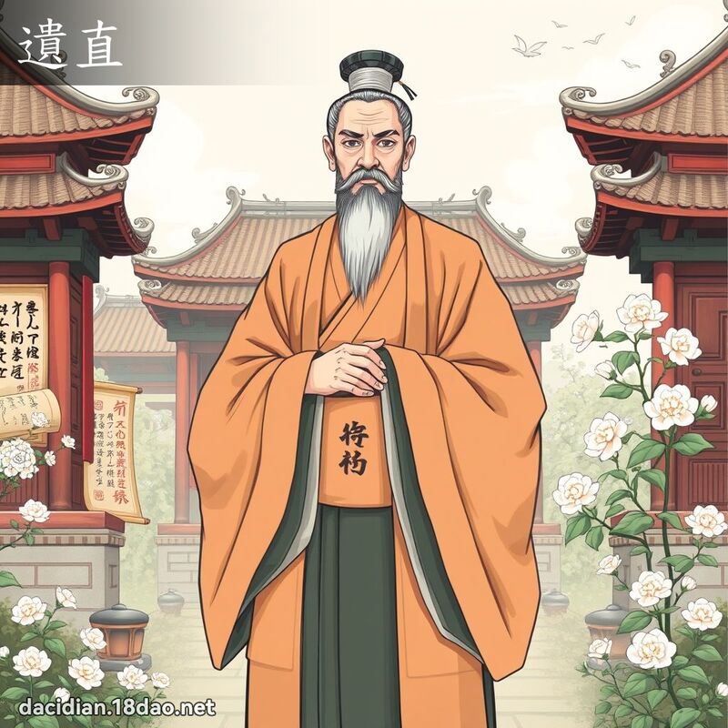 遗直 - 国语大辞典配图