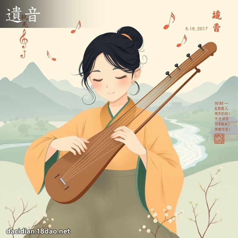 遗音 - 国语大辞典配图