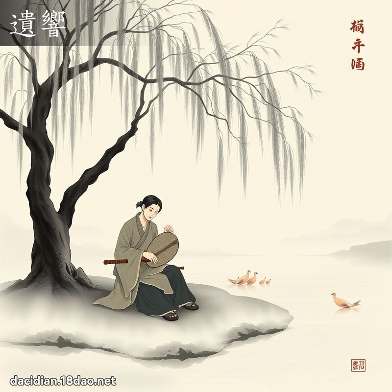 遗响 - 国语大辞典配图