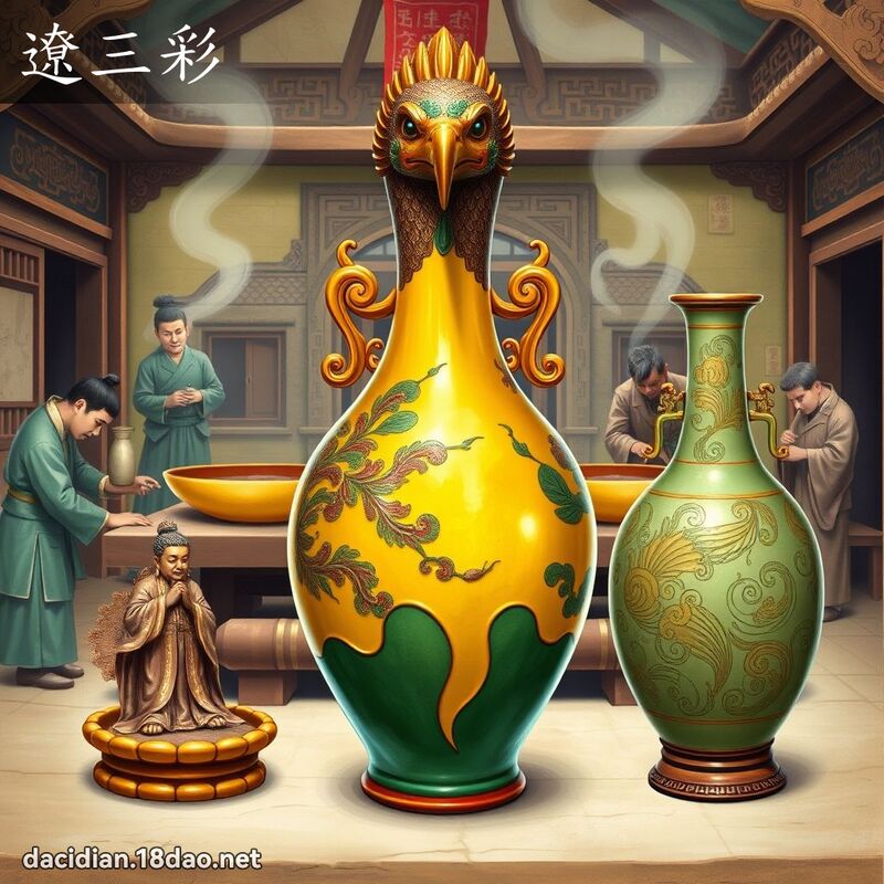 辽三彩 - 国语大辞典配图