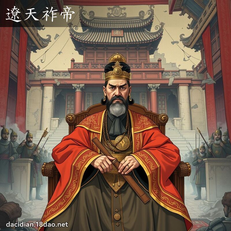 辽天祚帝 - 国语大辞典配图