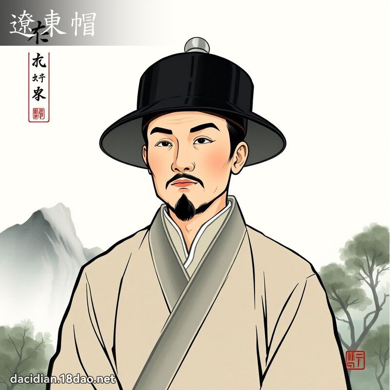 辽东帽 - 国语大辞典配图
