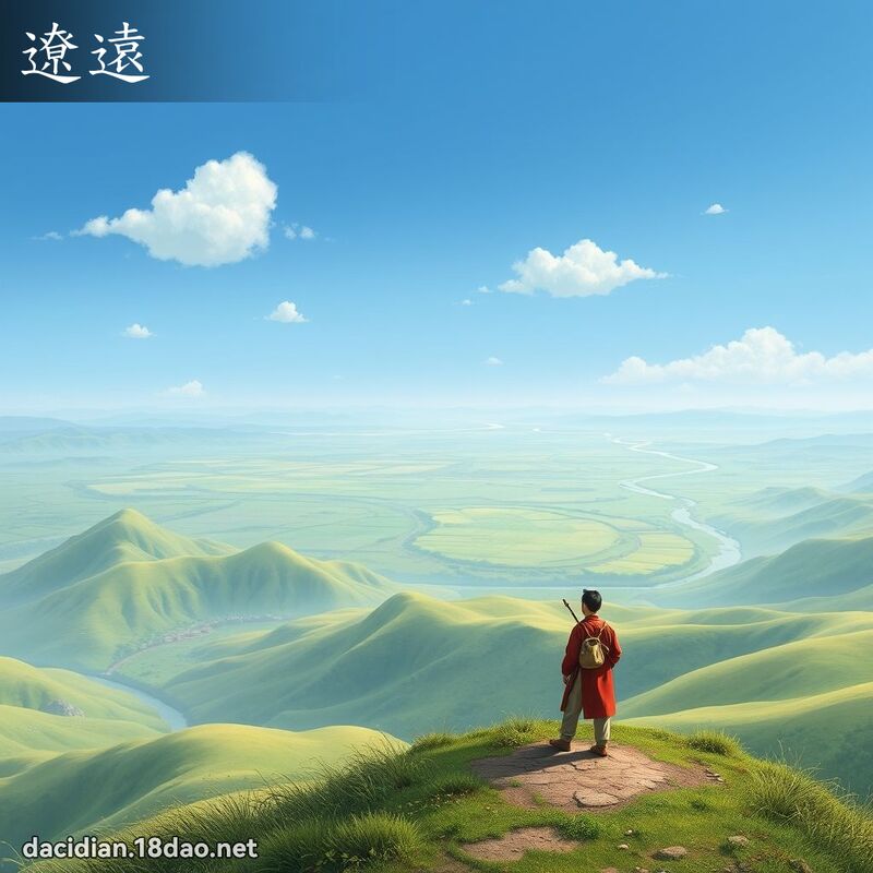 辽远 - 国语大辞典配图