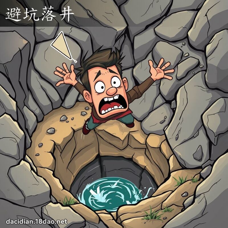 避坑落井 - 國語大辭典配圖