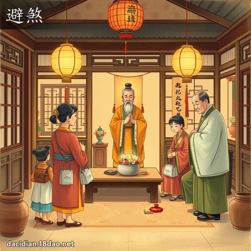 避煞 - 國語大辭典配圖