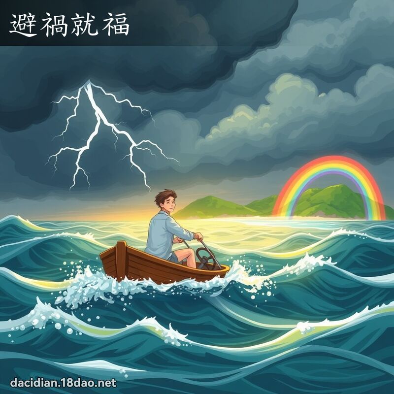 避祸就福 - 国语大辞典配图