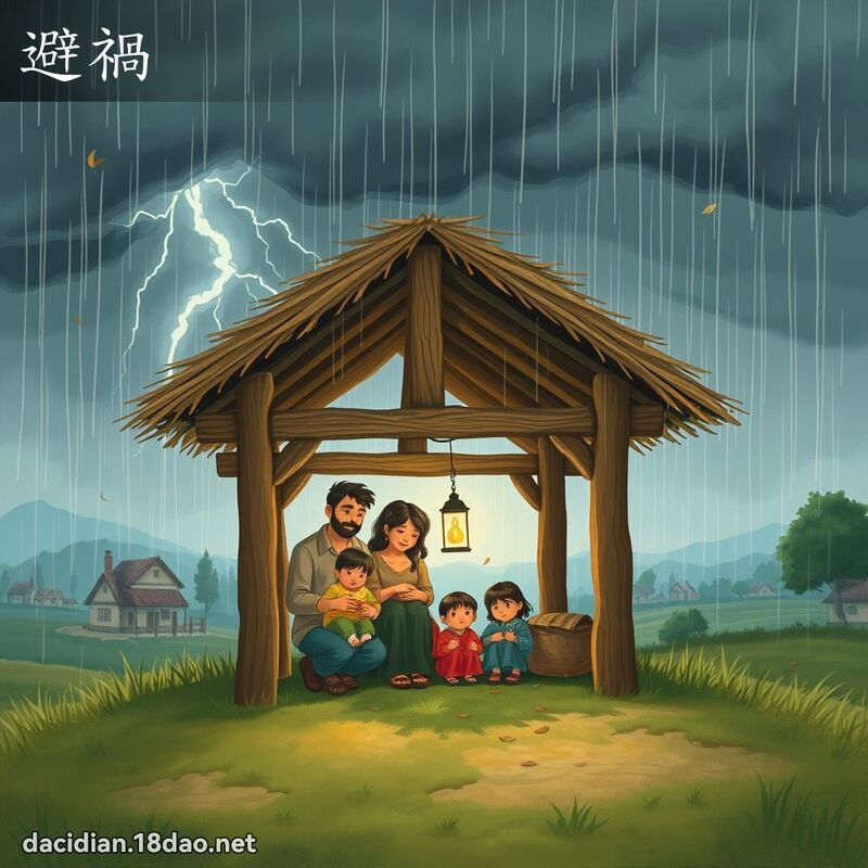 避禍 - 國語大辭典配圖