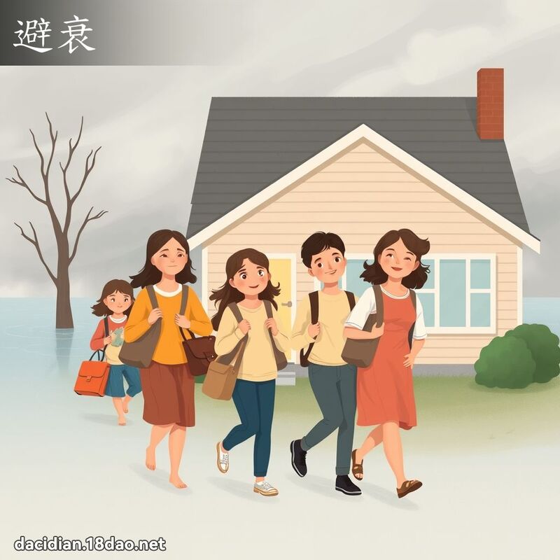 避衰 - 国语大辞典配图