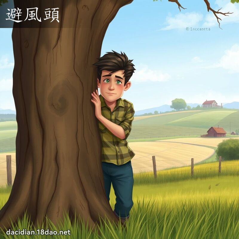 避風頭 - 國語大辭典配圖