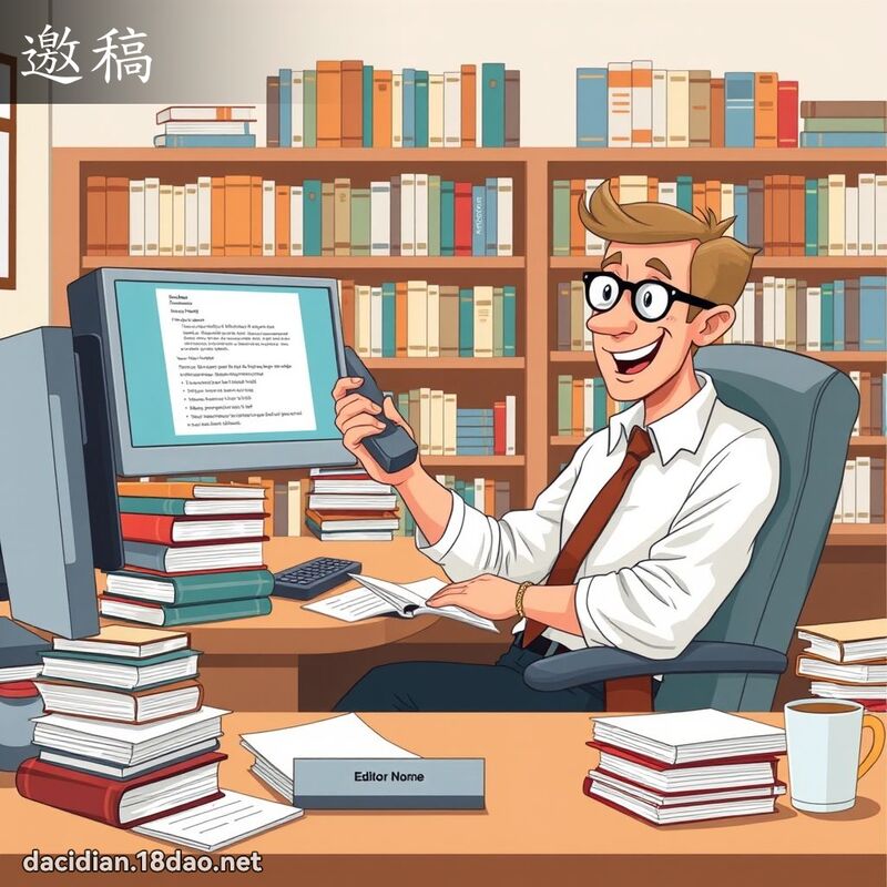邀稿 - 國語大辭典配圖