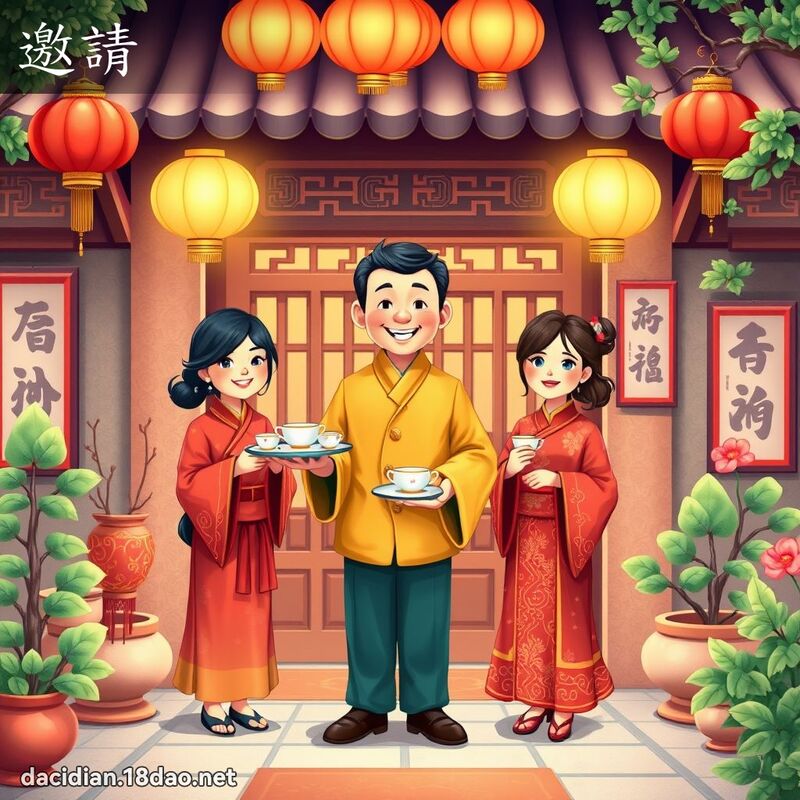 邀请 - 国语大辞典配图