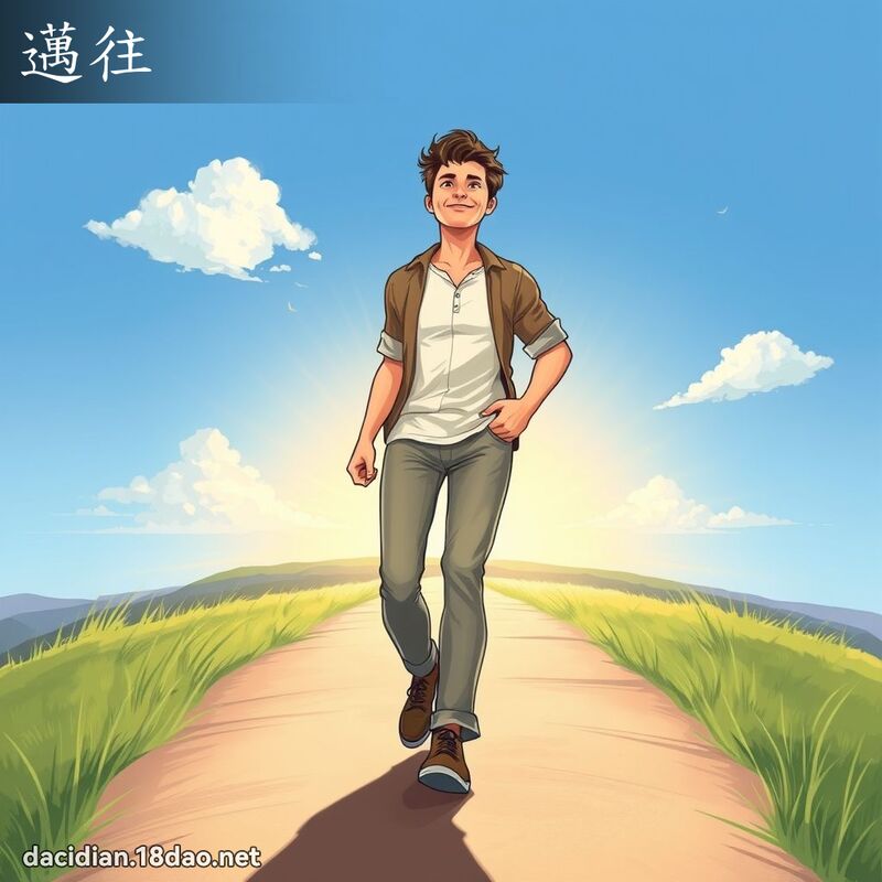 迈往 - 国语大辞典配图