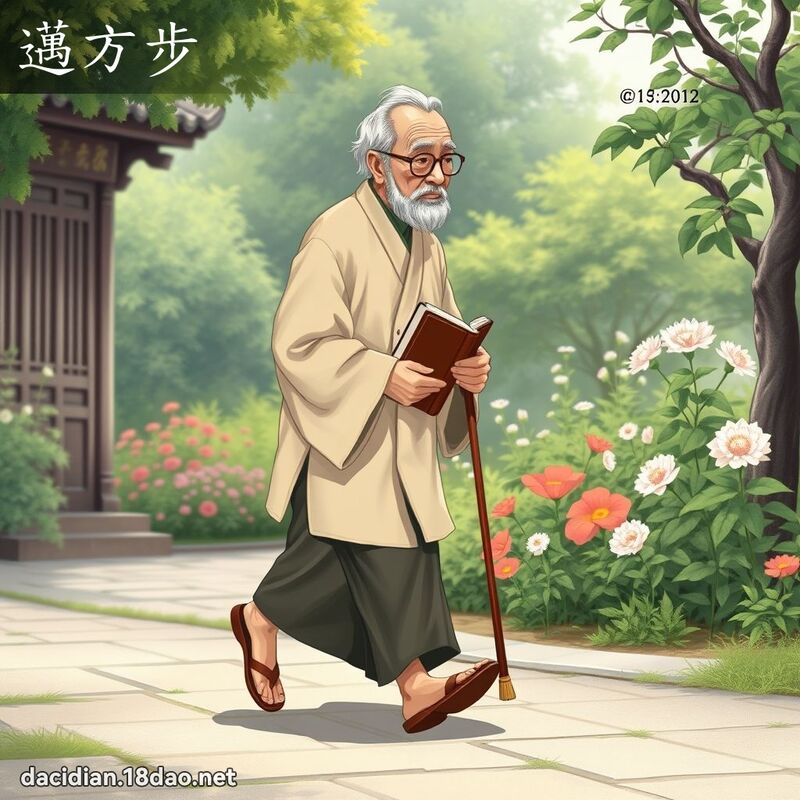 邁方步 - 國語大辭典配圖