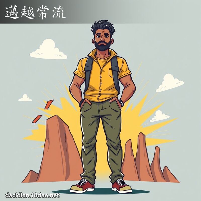 迈越常流 - 国语大辞典配图