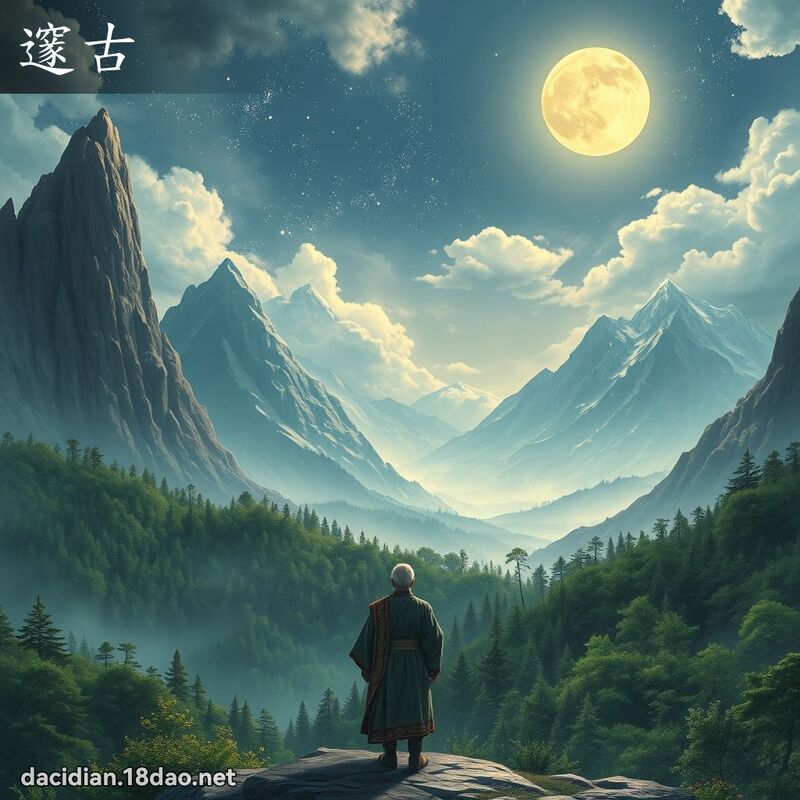 邃古 - 國語大辭典配圖