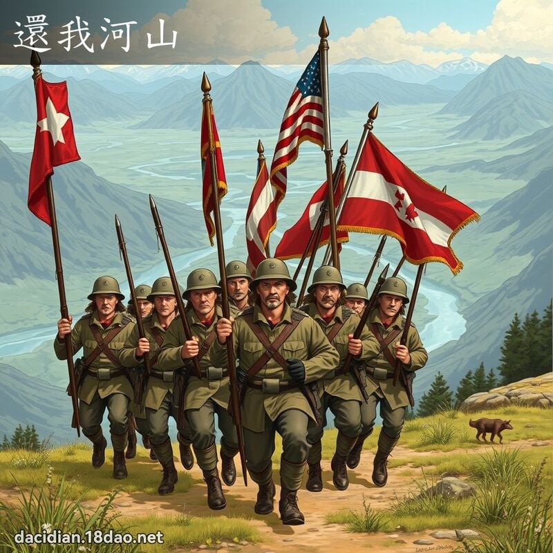 還我河山 - 國語大辭典配圖