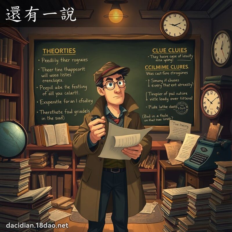 还有一说 - 国语大辞典配图