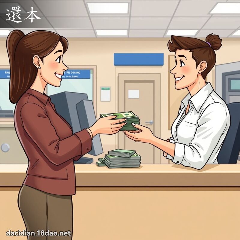还本 - 国语大辞典配图