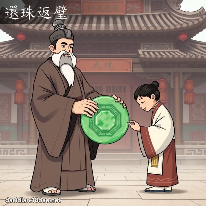 還珠返璧 - 國語大辭典配圖
