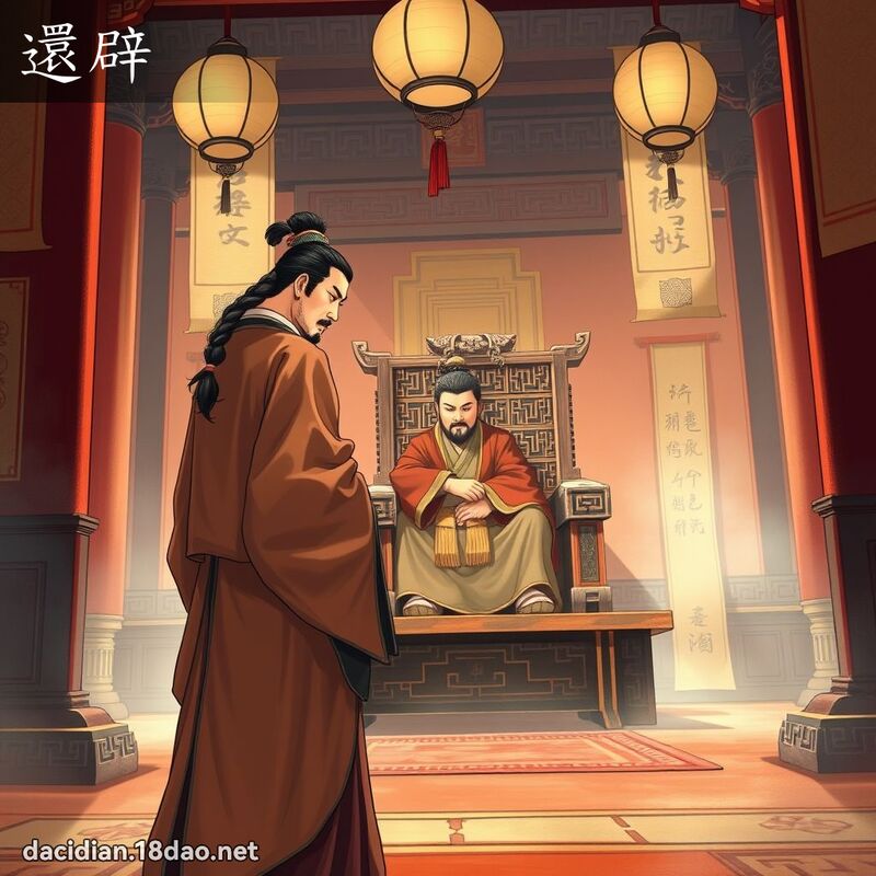 還辟 - 國語大辭典配圖