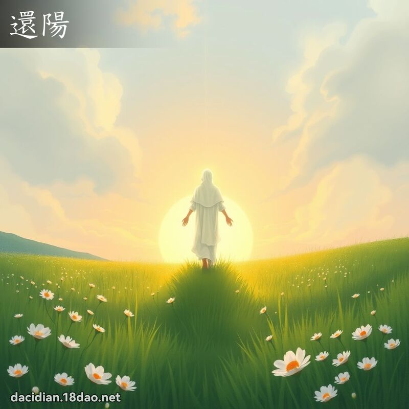 还阳 - 国语大辞典配图