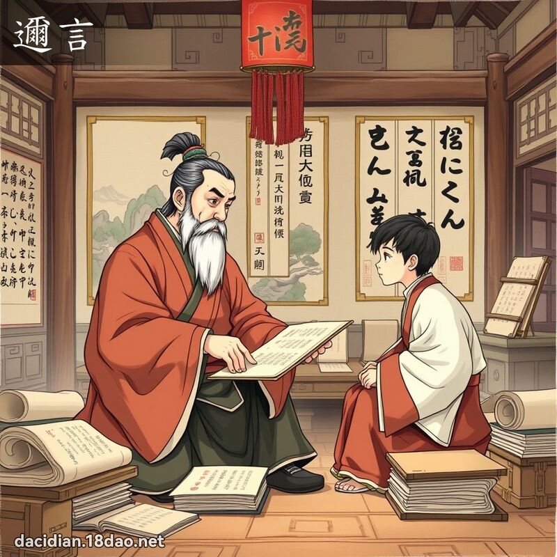 邇言 - 国语大辞典配图