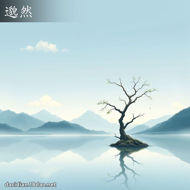 邈然 - 國語大辭典配圖