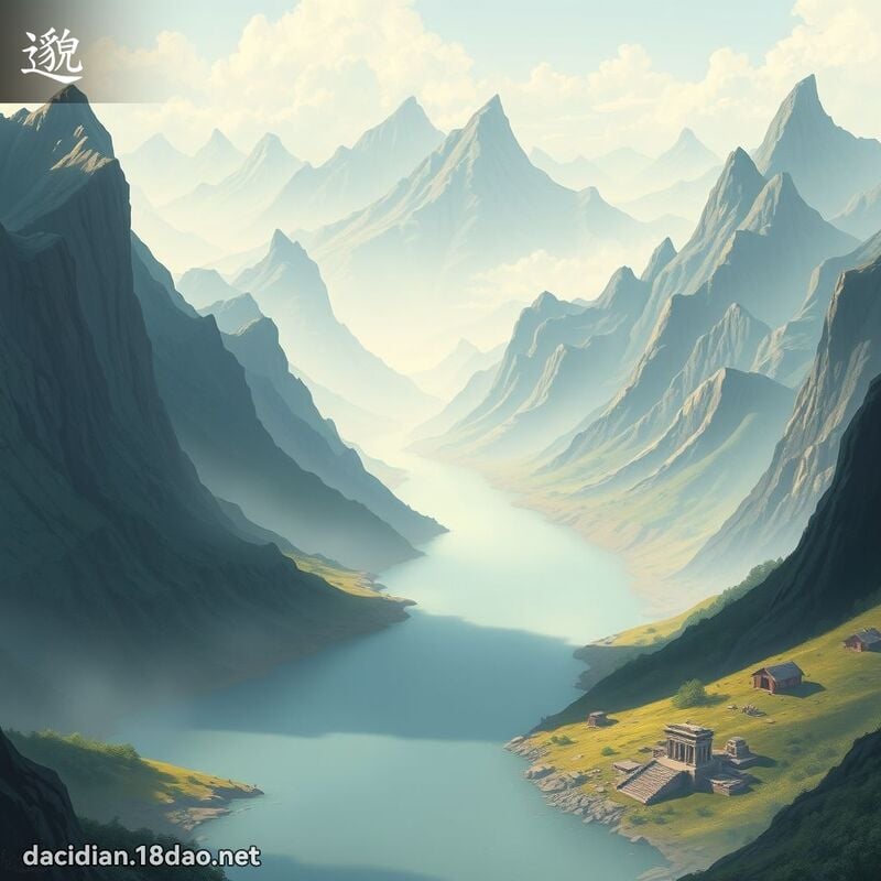 邈 - 国语大辞典配图