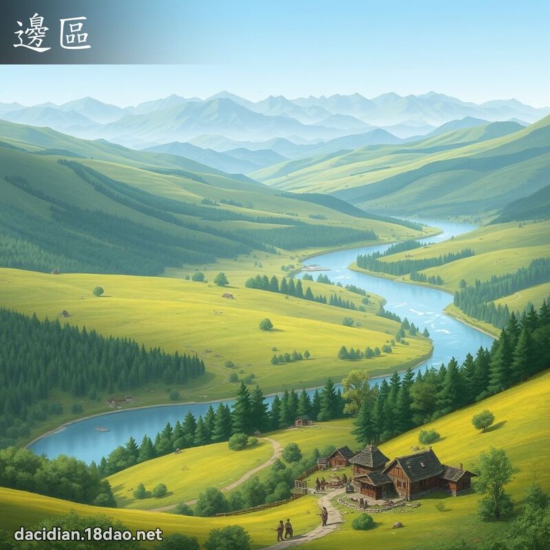 边区 - 国语大辞典配图