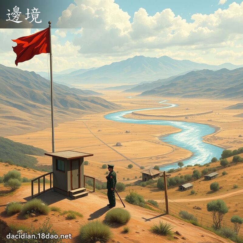 邊境 - 國語大辭典配圖