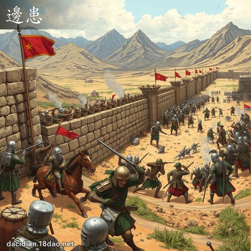 边患 - 国语大辞典配图
