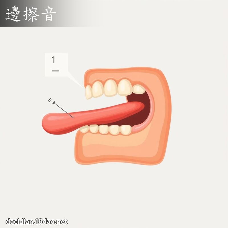 边擦音 - 国语大辞典配图
